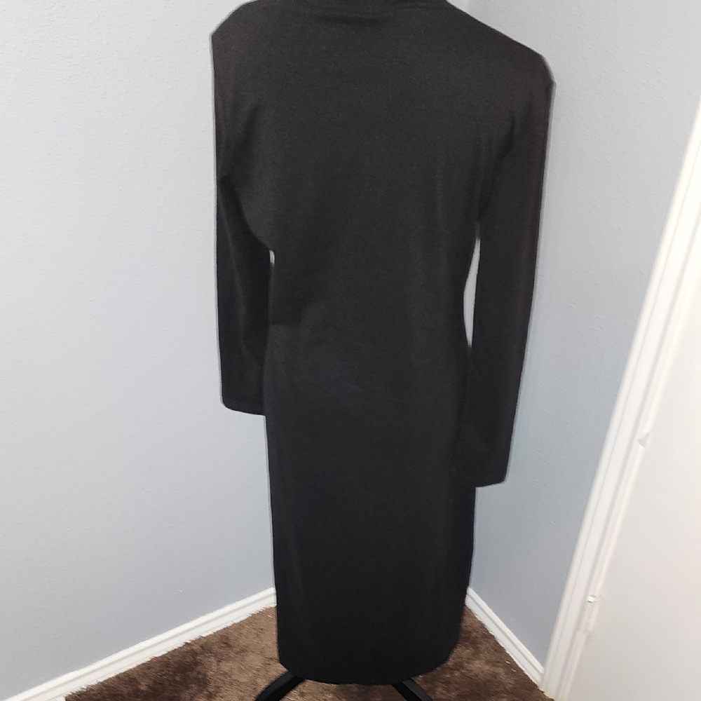 STYLEWE Elegant Black Long Sleeve Tunic Dress - Picture 7 of 10